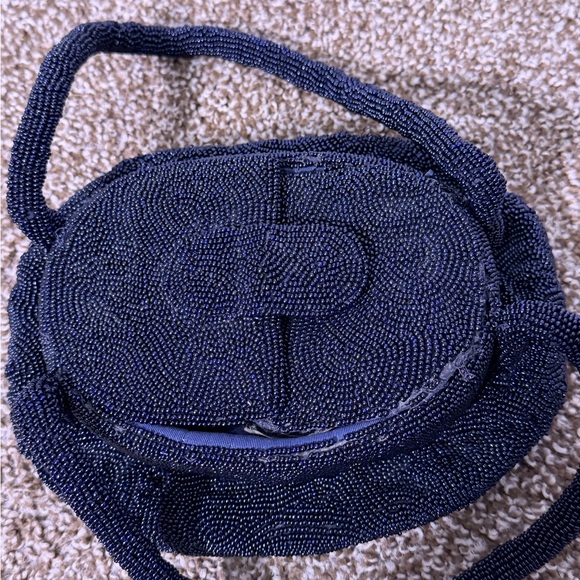 Vintage 40s Beaded Bag Charlet Paris New York - Picture 2 of 9